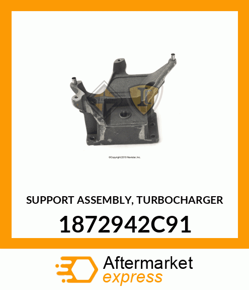 SUPPORT ASSEMBLY, TURBOCHARGER 1872942C91