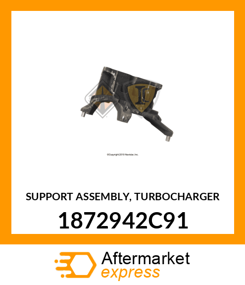 SUPPORT ASSEMBLY, TURBOCHARGER 1872942C91
