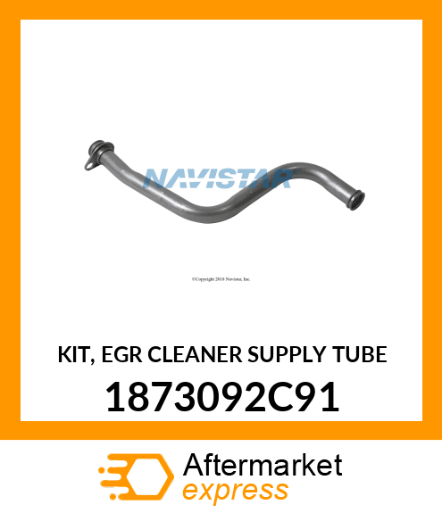 KIT, EGR CLEANER SUPPLY TUBE 1873092C91