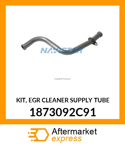 KIT, EGR CLEANER SUPPLY TUBE 1873092C91