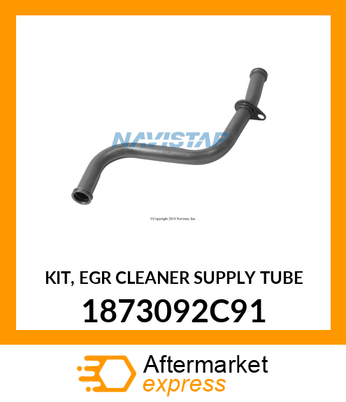 KIT, EGR CLEANER SUPPLY TUBE 1873092C91