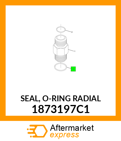 SEAL, O-RING RADIAL 1873197C1
