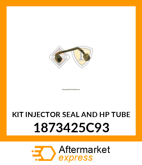 KIT INJECTOR SEAL AND HP TUBE 1873425C93