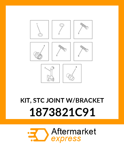 KIT, STC JOINT W/BRACKET 1873821C91