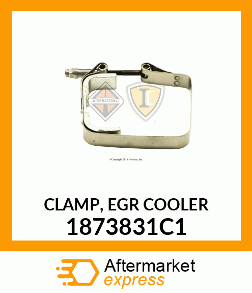 CLAMP, EGR COOLER 1873831C1