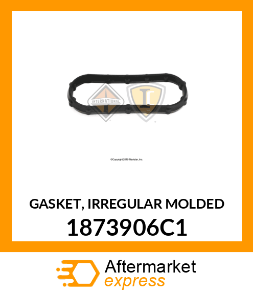 GASKET, IRREGULAR MOLDED 1873906C1