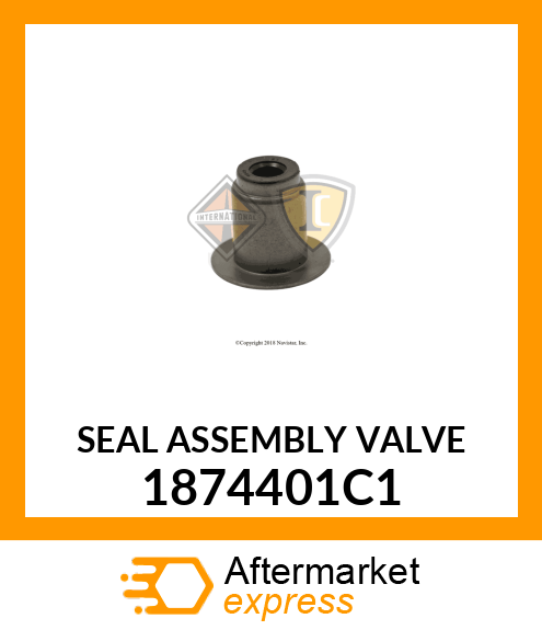 SEAL ASSEMBLY VALVE 1874401C1