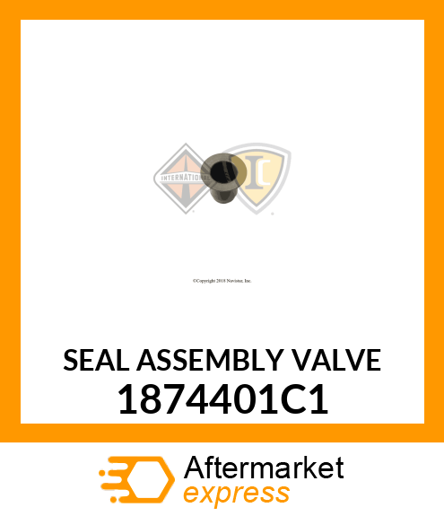 SEAL ASSEMBLY VALVE 1874401C1