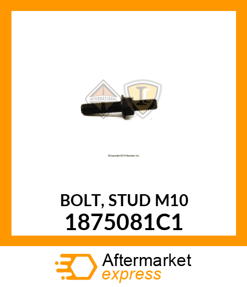 BOLT, STUD M10 1875081C1