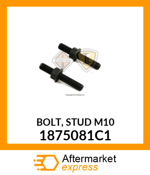 BOLT, STUD M10 1875081C1