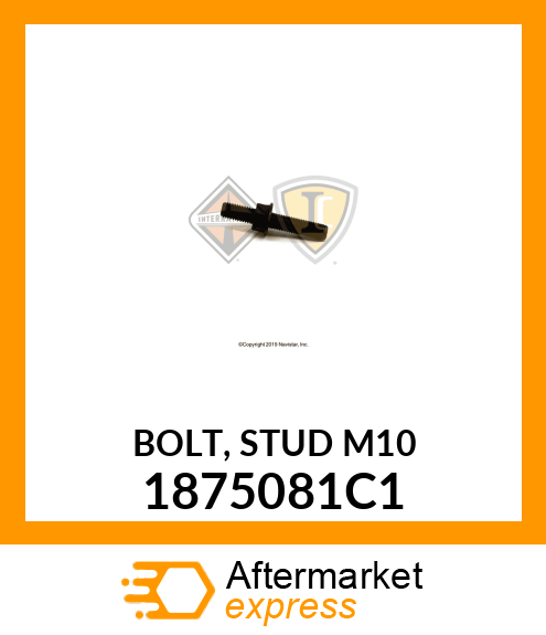 BOLT, STUD M10 1875081C1