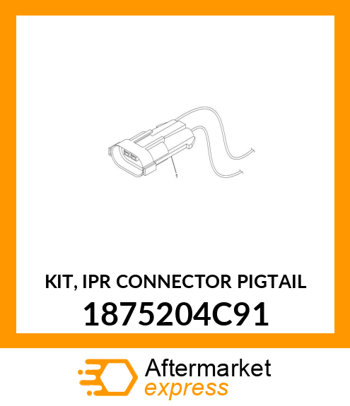 KIT, IPR CONNECTOR PIGTAIL 1875204C91