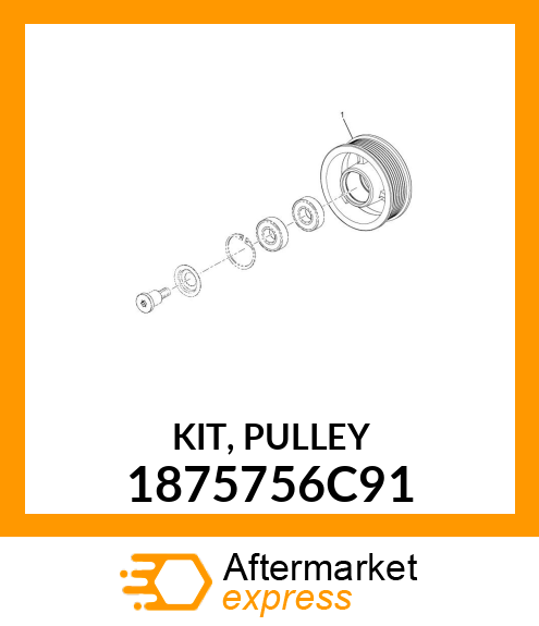 KIT, PULLEY 1875756C91