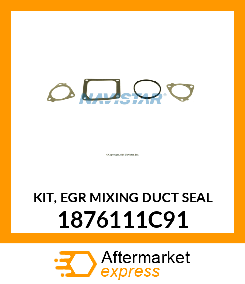 Kit - EGR Mixing Duct Seal 1876111C91