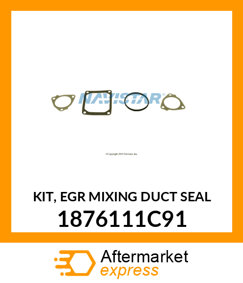 Kit - EGR Mixing Duct Seal 1876111C91