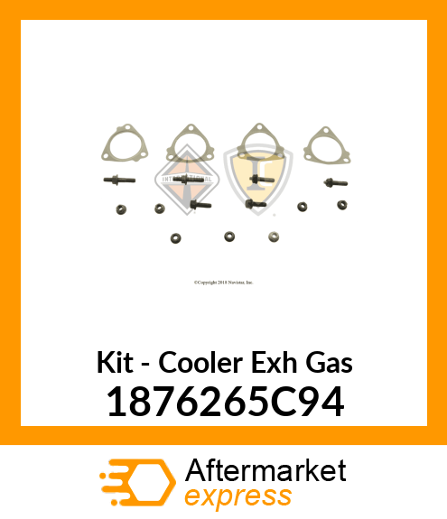 Kit - Cooler Exh Gas 1876265C94