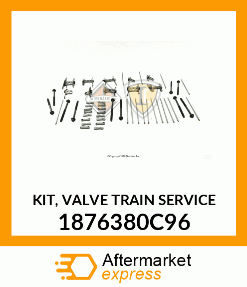 KIT, VALVE TRAIN SERVICE 1876380C96