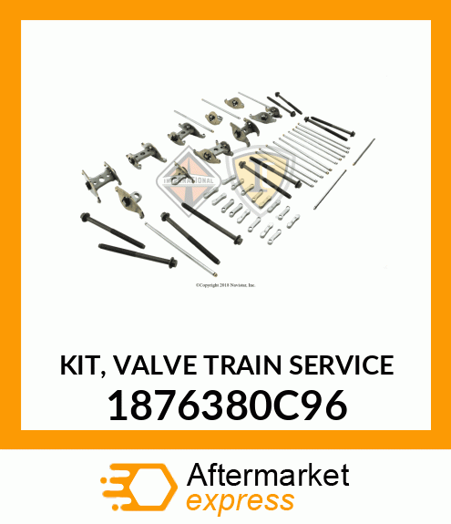 KIT, VALVE TRAIN SERVICE 1876380C96