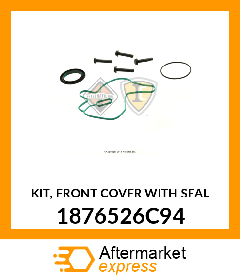 KIT, FRONT COVER WITH SEAL 1876526C94