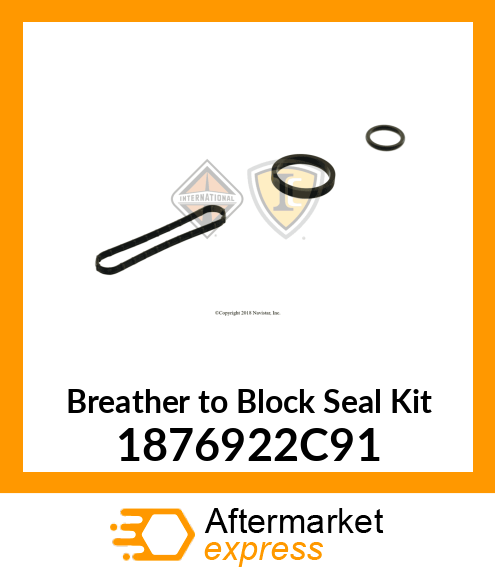 Breather to Block Seal Kit 1876922C91