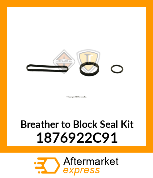 Breather to Block Seal Kit 1876922C91