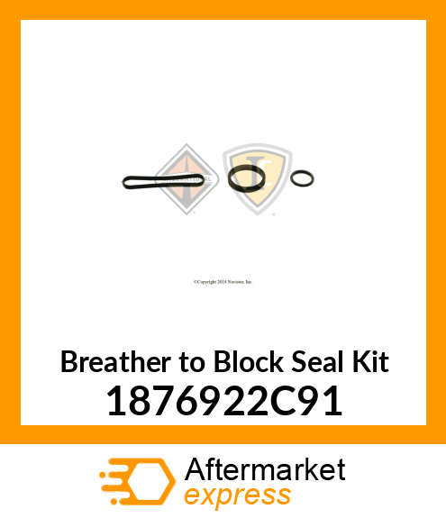 Breather to Block Seal Kit 1876922C91