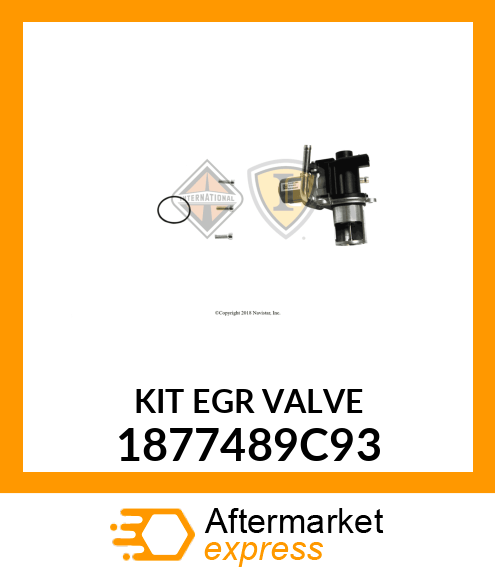 KIT EGR VALVE 1877489C93