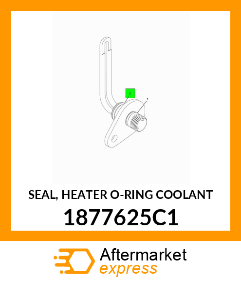 SEAL, HEATER O-RING COOLANT 1877625C1