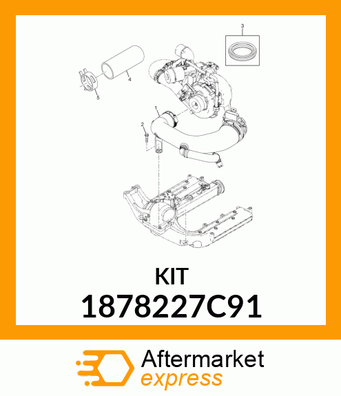 KIT, CLOSED CRANKCASE VENT AFC 2005 1878227C91