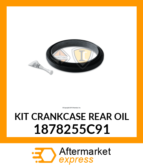 KIT CRANKCASE REAR OIL 1878255C91