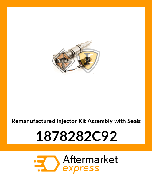 Remanufactured Injector Kit Assembly with Seals 1878282C92