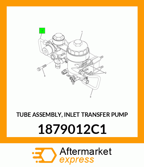 TUBE ASSEMBLY, INLET TRANSFER PUMP 1879012C1