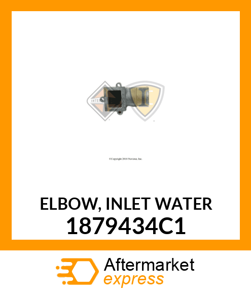 ELBOW, INLET WATER 1879434C1