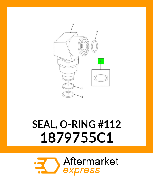 SEAL, O-RING #112 1879755C1