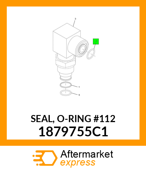 SEAL, O-RING #112 1879755C1