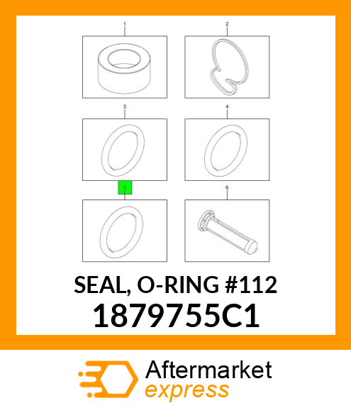 SEAL, O-RING #112 1879755C1