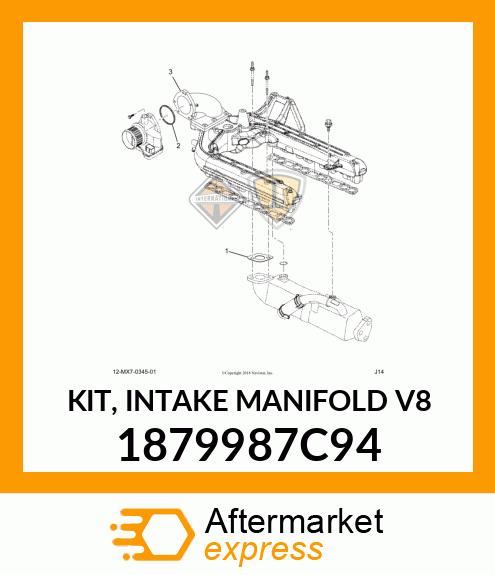 KIT, INTAKE MANIFOLD V8 1879987C94