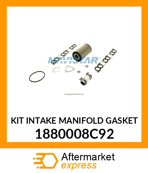 KIT INTAKE MANIFOLD GASKET 1880008C92