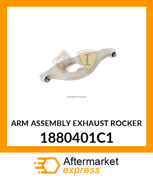 ARM ASSEMBLY EXHAUST ROCKER 1880401C1