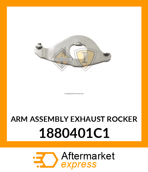 ARM ASSEMBLY EXHAUST ROCKER 1880401C1