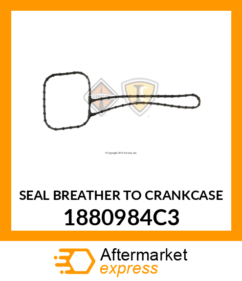 SEAL BREATHER TO CRANKCASE 1880984C3