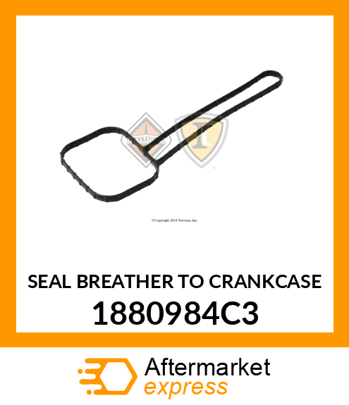 SEAL BREATHER TO CRANKCASE 1880984C3