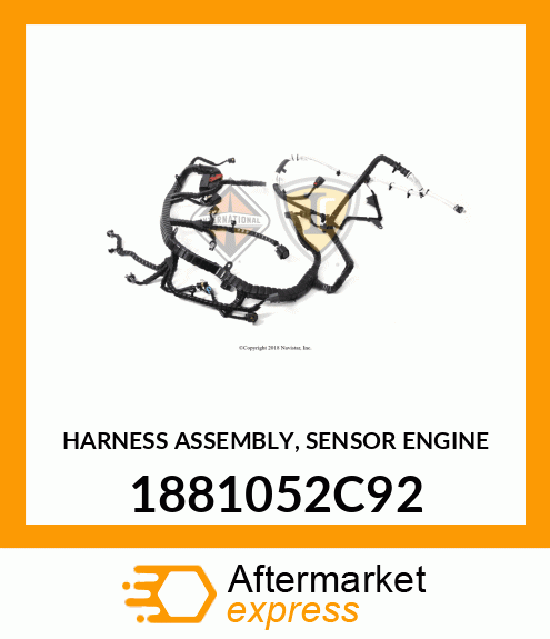 HARNESS ASSEMBLY, SENSOR ENGINE 1881052C92