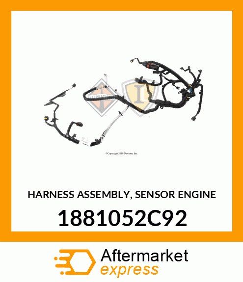 HARNESS ASSEMBLY, SENSOR ENGINE 1881052C92