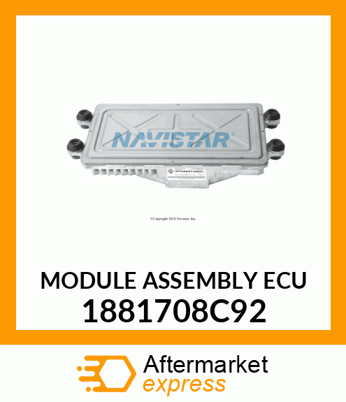 MODULE ASSEMBLY ECU 1881708C92