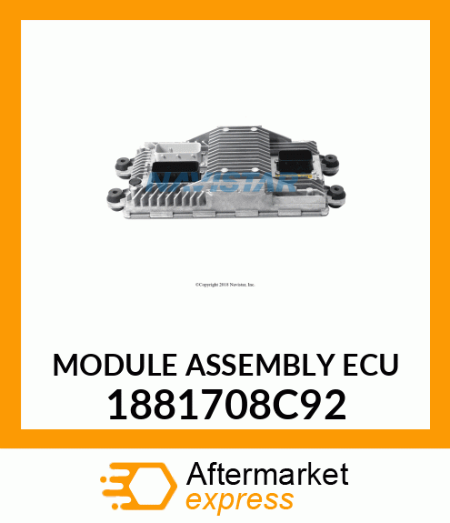 MODULE ASSEMBLY ECU 1881708C92