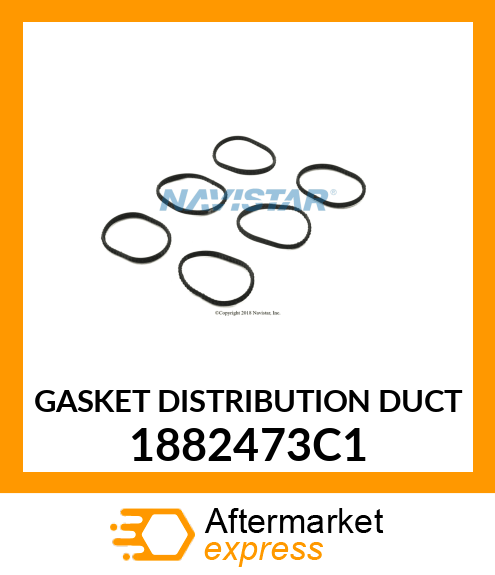 GASKET DISTRIBUTION DUCT 1882473C1