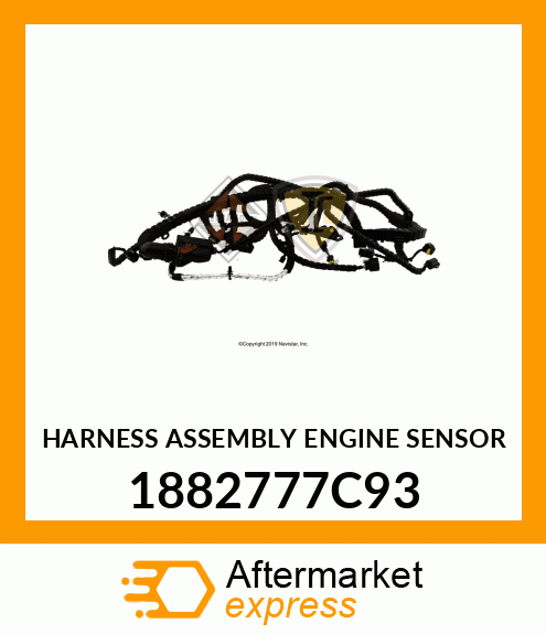 HARNESS ASSEMBLY ENGINE SENSOR 1882777C93