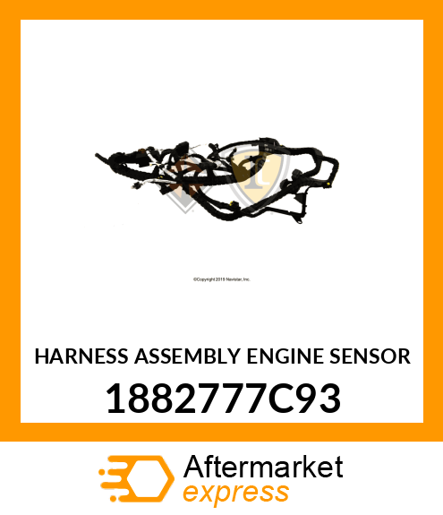 HARNESS ASSEMBLY ENGINE SENSOR 1882777C93