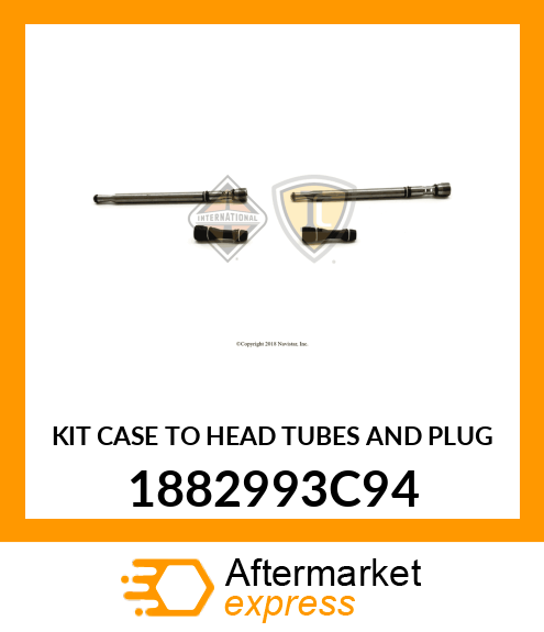 KIT CASE TO HEAD TUBES AND PLUG 1882993C94